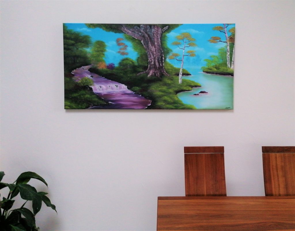 Wallpicture Zwei Welten